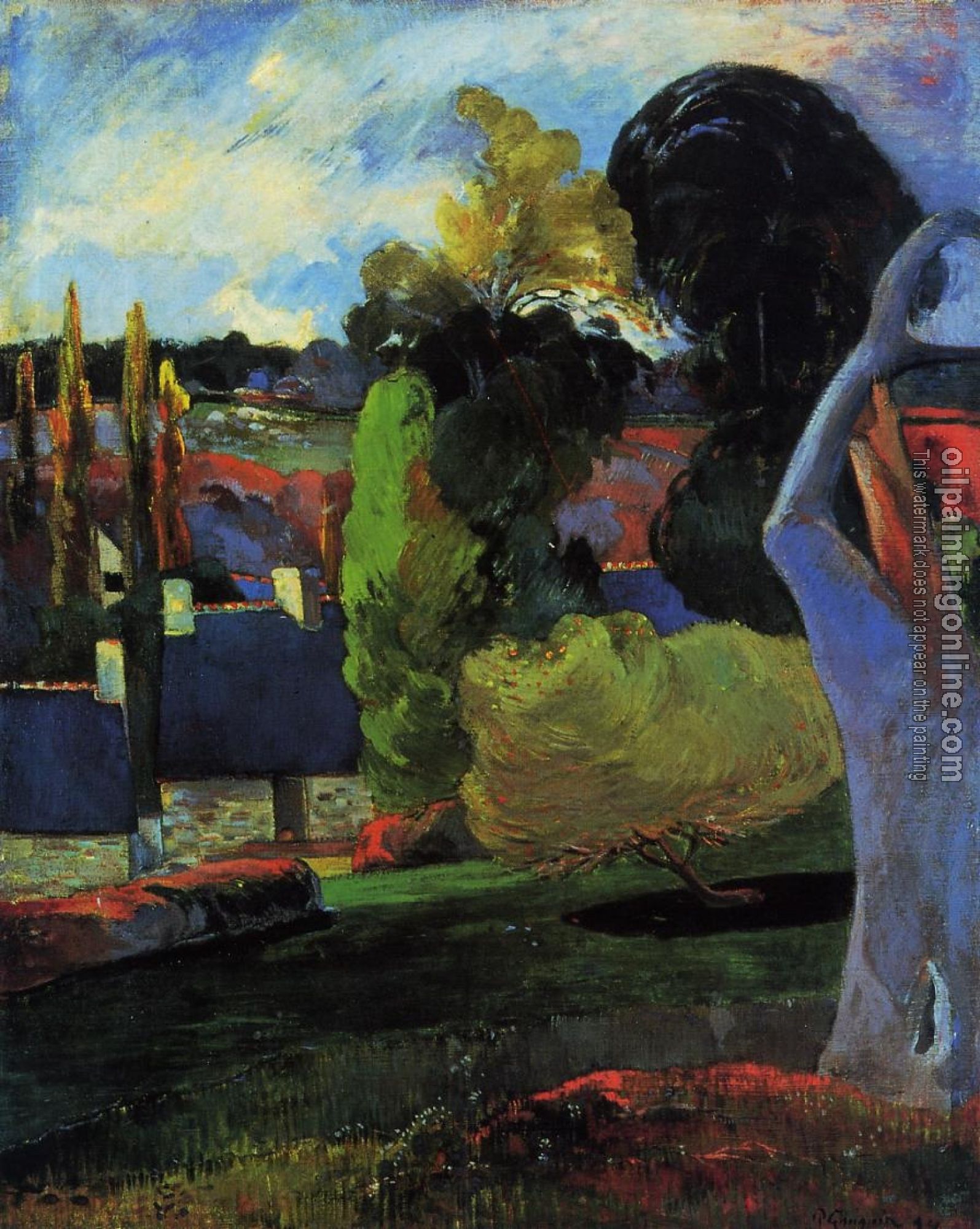 Gauguin, Paul - Farm in Brittany